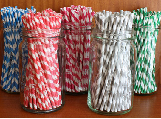 Paper straws are having a moment. embrace it!